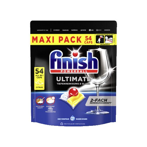 FINISH Spülmaschinentabs Ultimate Citrus