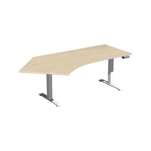 Geramöbel Schreibtisch Elevate Basic ahorn weiß