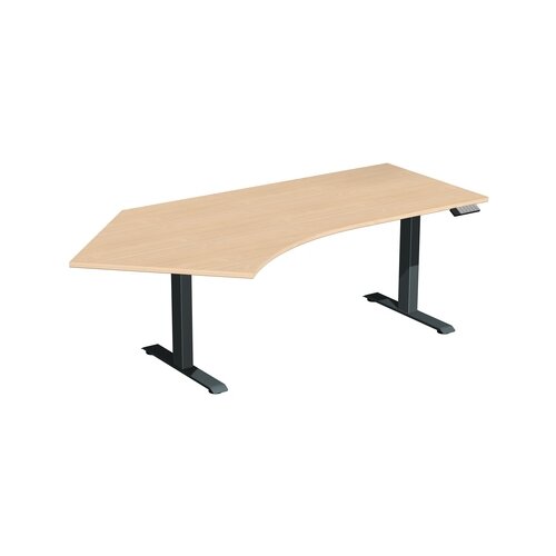 Geramöbel Schreibtisch Elevate Plus buche anthrazit