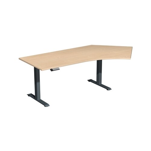 Geramöbel Schreibtisch Elevate Basic buche anthrazit