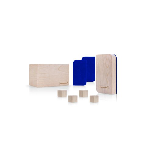 magnetoplan® Starterset Whiteboard Essentials Kit Wood Series