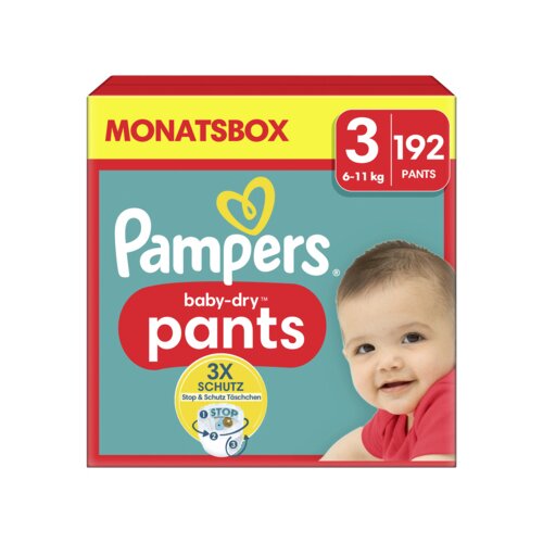 Pampers Windeln Baby Dry Pants 3 (6-11 kg)