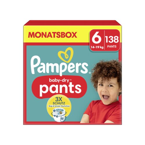 Pampers Windeln Baby Dry Pants 6 (14-19 kg)