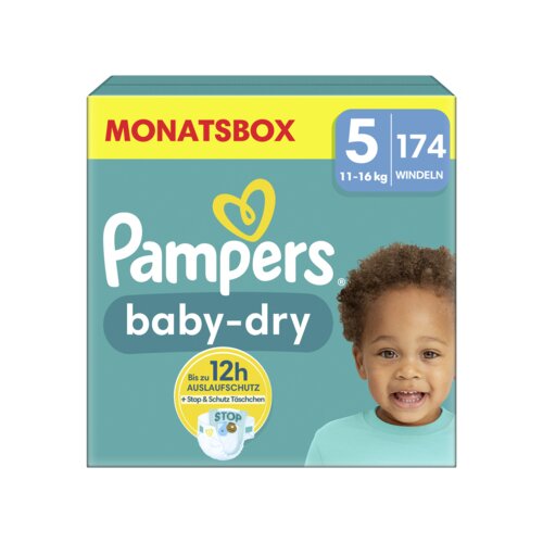Pampers Windeln Baby Dry 5 (11-16 kg)