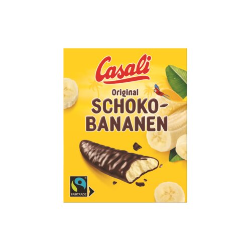 Casali Schokolade Schoko Banane Minis 150 g/Pack.