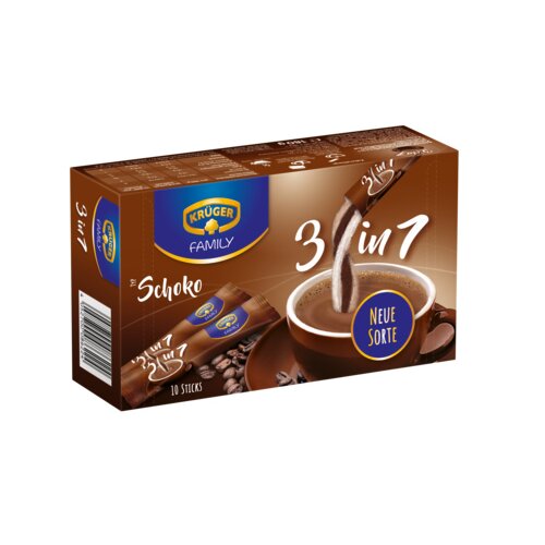 KRÜGER FAMILY Kaffee 3in1 Schoko