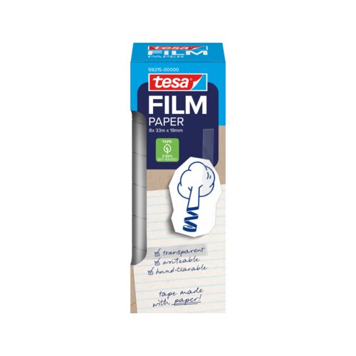 tesa® Klebefilm tesafilm® Paper 8 St./Pack.