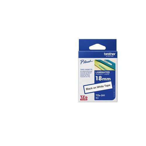 Brother Schriftbandkassette P-touch 18 mm x 8 m (B x L) TZe-241