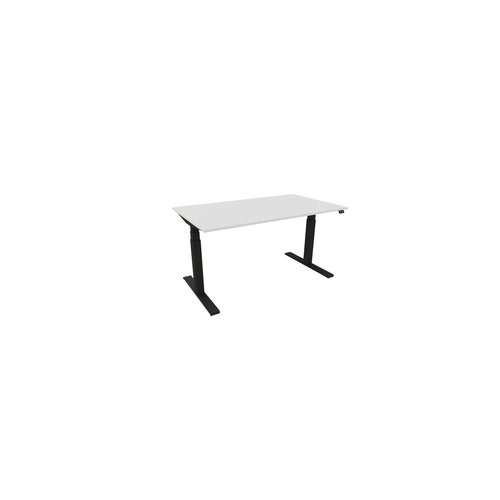 NowyStyl Schreibtisch eModel 3.0 1.400 x 650-1.310 x 800 mm (B x H x T) schwarz