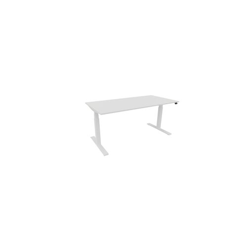 NowyStyl Schreibtisch eModel 3.0 1.600 x 650-1.310 x 800 mm (B x H x T) weiß
