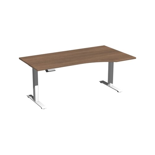 Geramöbel Schreibtisch Elevate Plus nussbaum weiß
