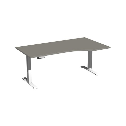 Geramöbel Schreibtisch Elevate Plus onyx weiß
