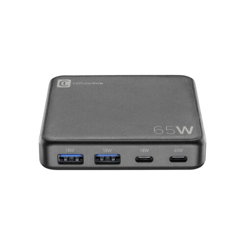 cellularline Ladegerät Kommunikationstechnik Multipower Desk 65W
