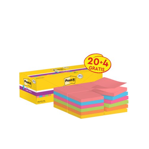 Post-it® Haftnotiz Super Sticky Z-Notes Promotion