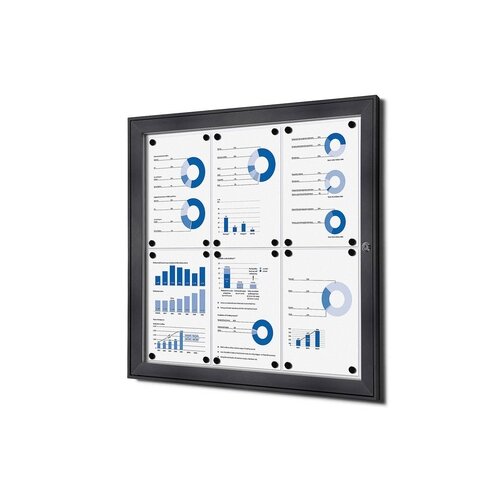 Showdown® Displays Schaukasten 6 x DIN A4