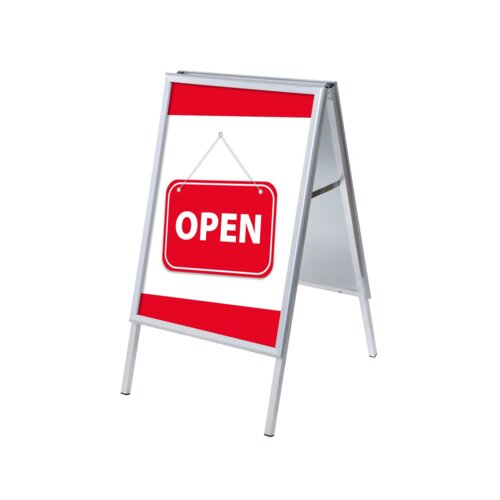 Showdown® Displays Kundenstopper DIN A1 Open