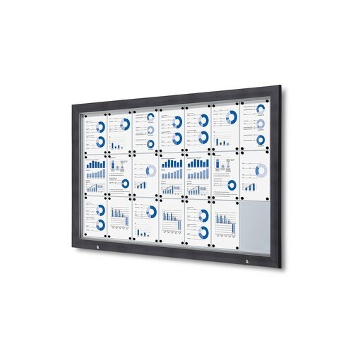 Showdown® Displays Schaukasten Outdoor 21 x DIN A4