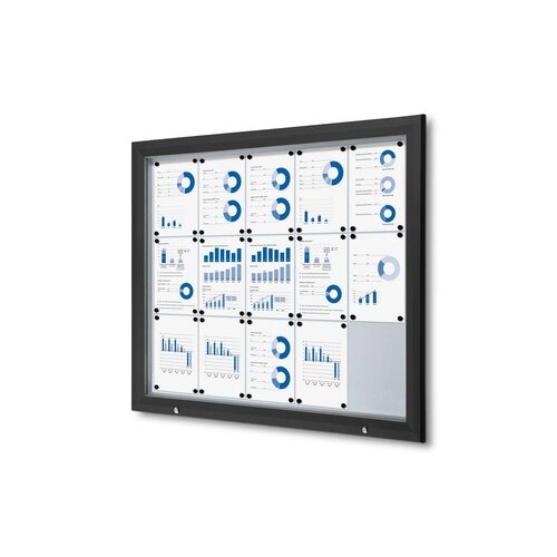 Showdown® Displays Schaukasten Outdoor 15 x DIN A4