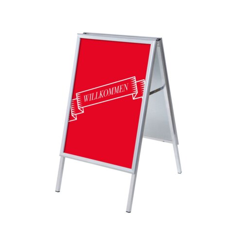 Showdown® Displays Kundenstopper DIN A1 Willkommen
