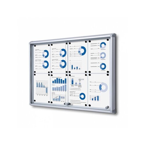 Showdown® Displays Schaukasten 8 x DIN A4