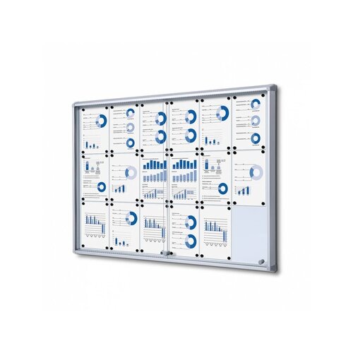 Showdown® Displays Schaukasten 18 x DIN A4