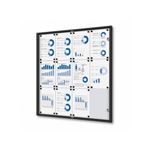 Showdown® Displays Schaukasten Economy 12 x DIN A4