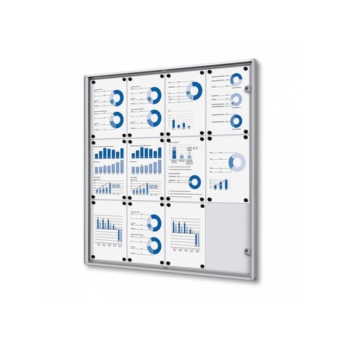 Showdown® Displays Schaukasten Economy 12 x DIN A4