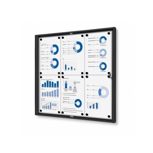 Showdown® Displays Schaukasten Economy 6 x DIN A4
