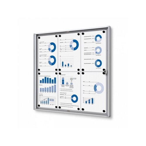 Showdown® Displays Schaukasten Economy 6 x DIN A4