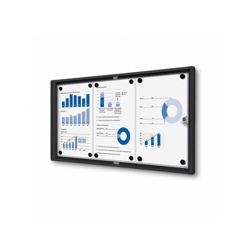 Showdown® Displays Schaukasten Economy 3 x DIN A4