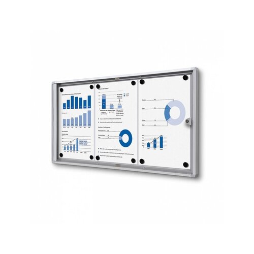 Showdown® Displays Schaukasten Economy 3 x DIN A4