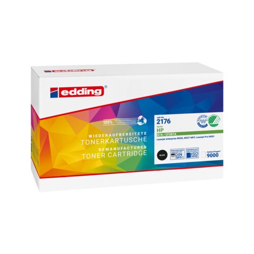 edding Toner Kompatibel mit HP 87A schwarz