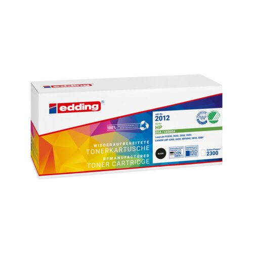 edding Toner Kompatibel mit HP 05A schwarz