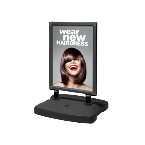 Showdown® Displays Kundenstopper Windtalker® City DIN A1
