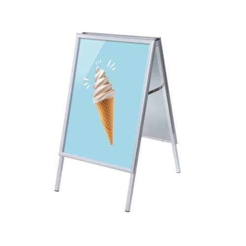 Showdown® Displays Kundenstopper DIN A1 Eis