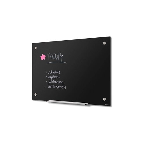 Showdown® Displays Glasboard Scritto® schwarz