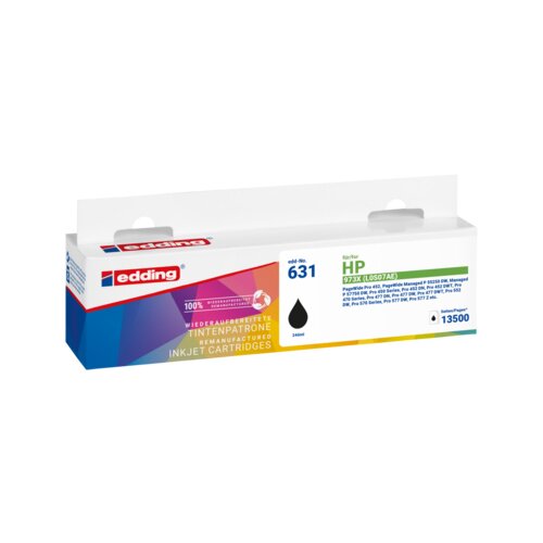 edding Tintenpatrone Kompatibel mit HP 973X schwarz