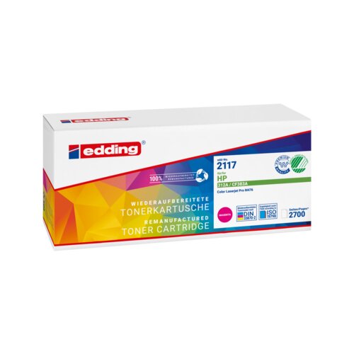 edding Toner Kompatibel mit HP 312A magenta