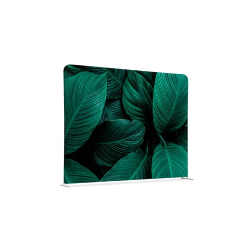 Showdown® Displays Trennwand Botanische Blätter 150 x 150 x 45 cm (B x H x T)