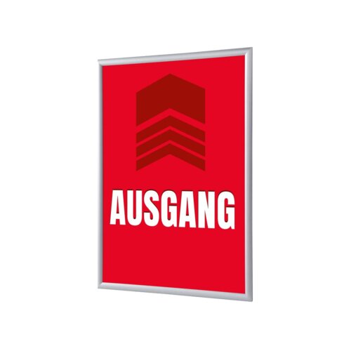 Showdown® Displays Bilderwechselrahmen DIN A4 Ausgang