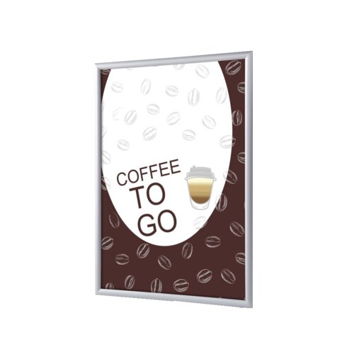 Showdown® Displays Bilderwechselrahmen DIN A1 Coffee To Go