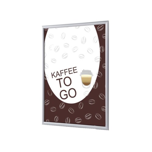 Showdown® Displays Bilderwechselrahmen DIN A1 Kaffee To Go