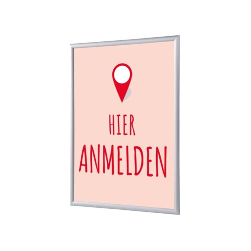 Showdown® Displays Bilderwechselrahmen DIN A1 Hier Anmelden