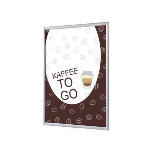Showdown® Displays Bilderwechselrahmen DIN A4 Kaffee To Go
