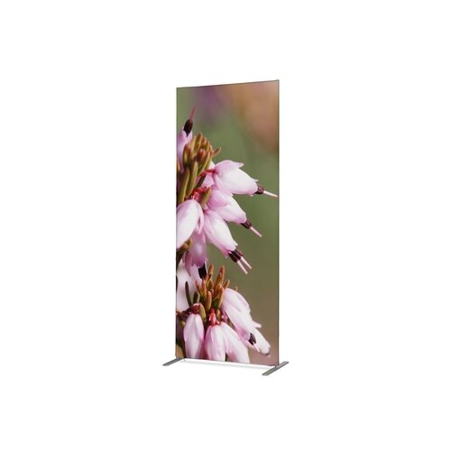 Showdown® Displays Trennwand Pinke Blume Erica