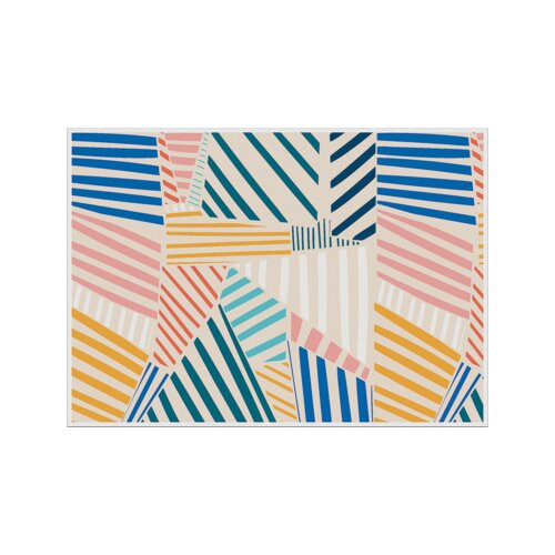 Showdown® Displays Tischset 45 x 32 cm (B x L) Bunte Formen 2