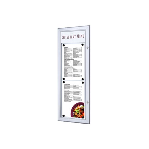 Showdown® Displays Schaukasten Outdoor 2 x DIN A4