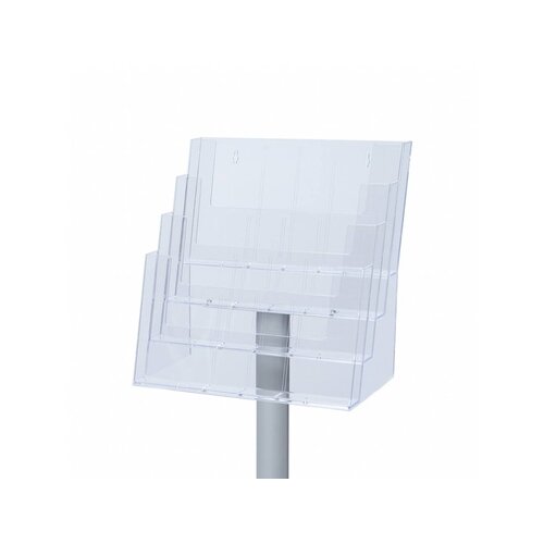 Showdown® Displays Prospektständer 4 x DIN A4, 8 x DIN A5, 12 x 1/3 DIN A4