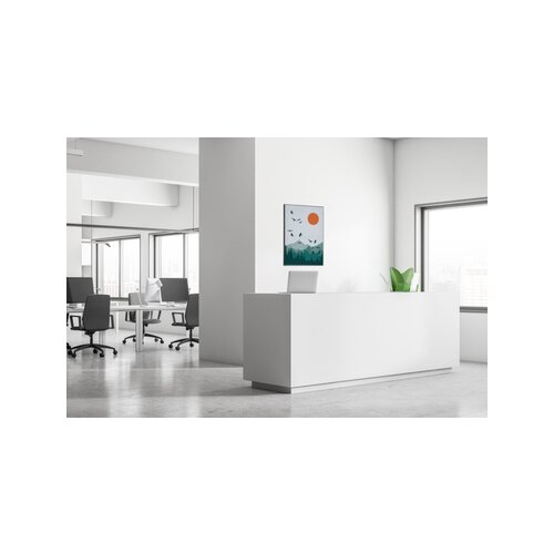 Showdown® Displays Dekobild 84,1 x 59,4 cm (B x H) Sonne und Vögel