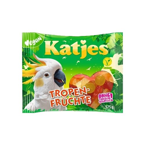 Katjes Fruchtgummi Tropen-Früchte 175 g/Pack.